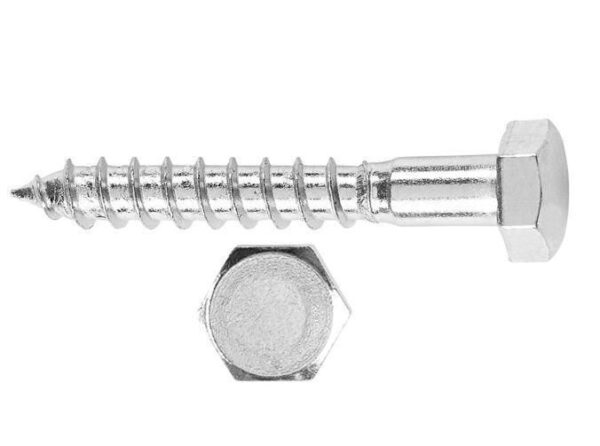 10 x 75mm Coach Screw
