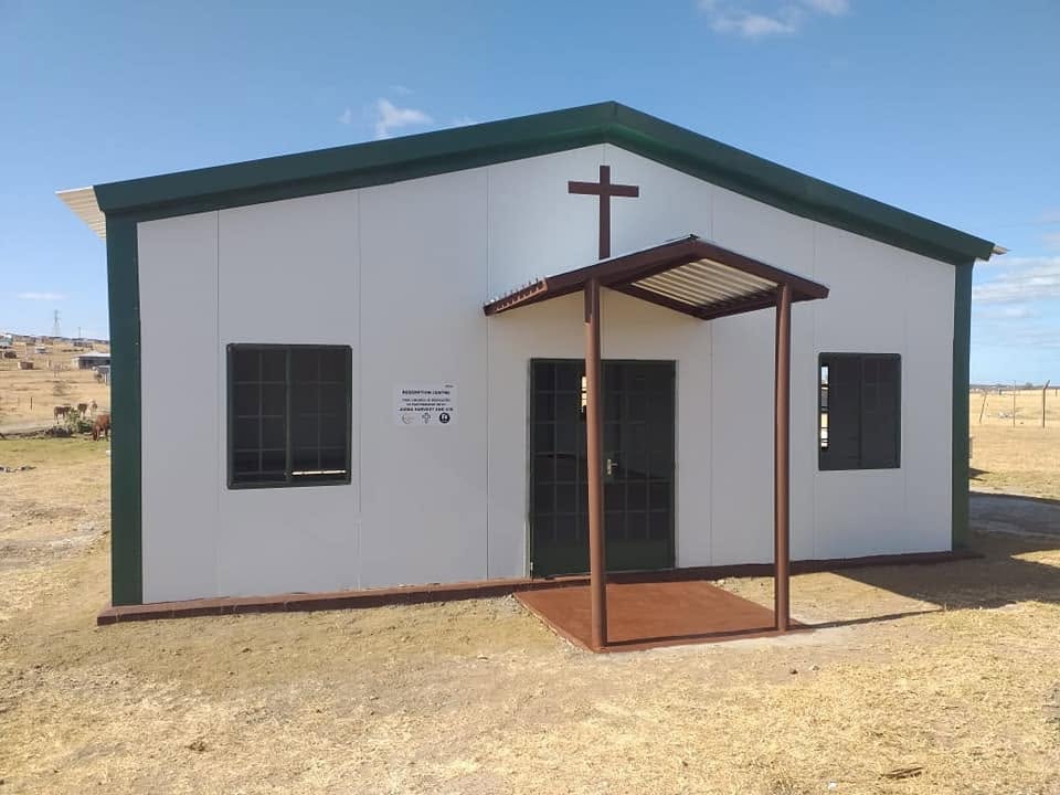 Customer-built prefabricated community building