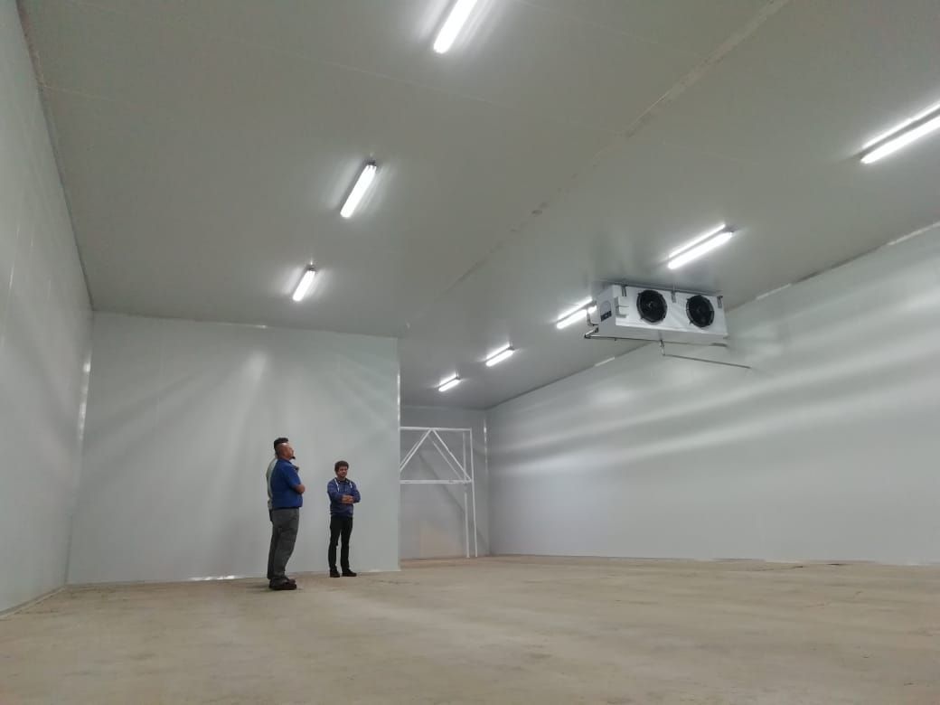 Customer insulated-panel project