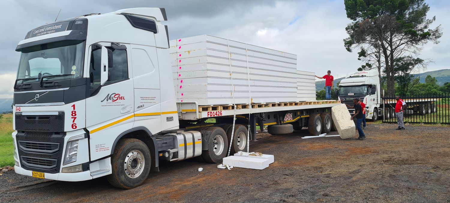 Customer collection and panel loading at Frigipan
